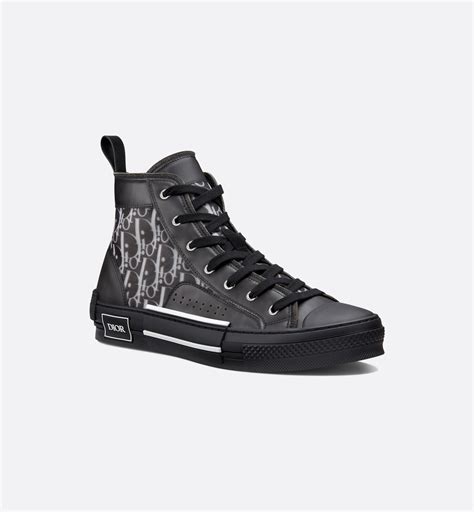 dior sneakers hoge b23|Dior b23 oblique high top.